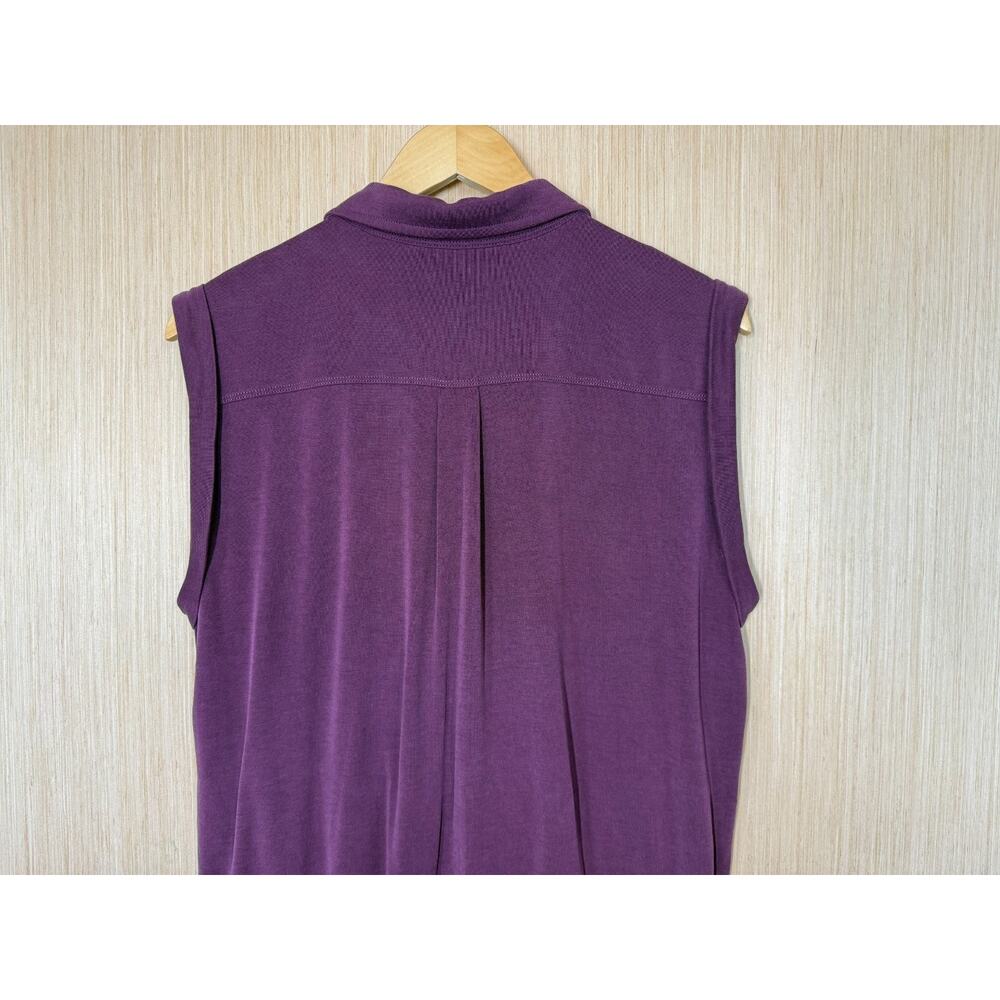 Lou & Grey Modal Blend Romper Womens Large Stretch Drawstring Minimalist Comfy - Picture 6 of 13